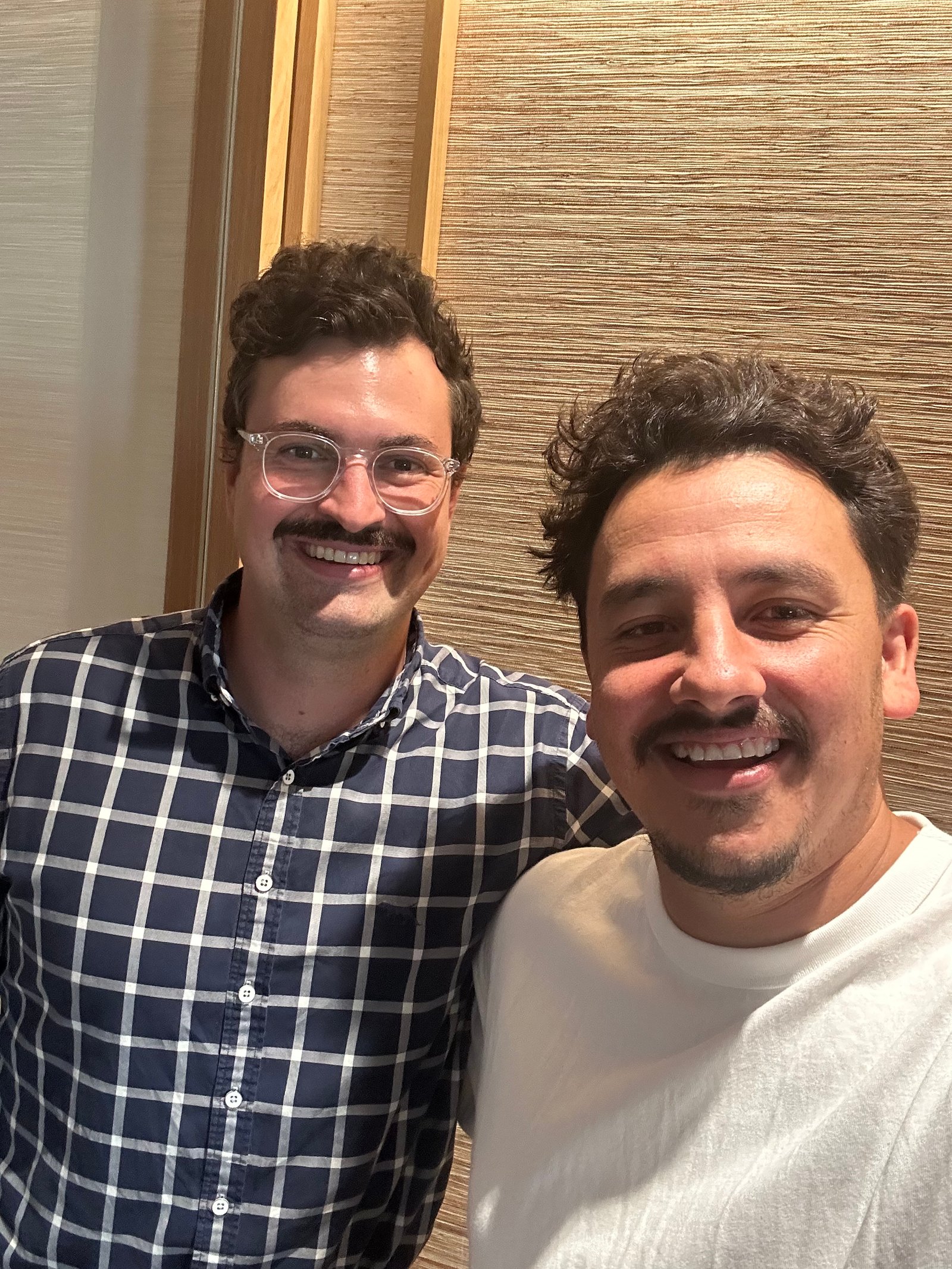 Noel and Ben - the Simple Mates team